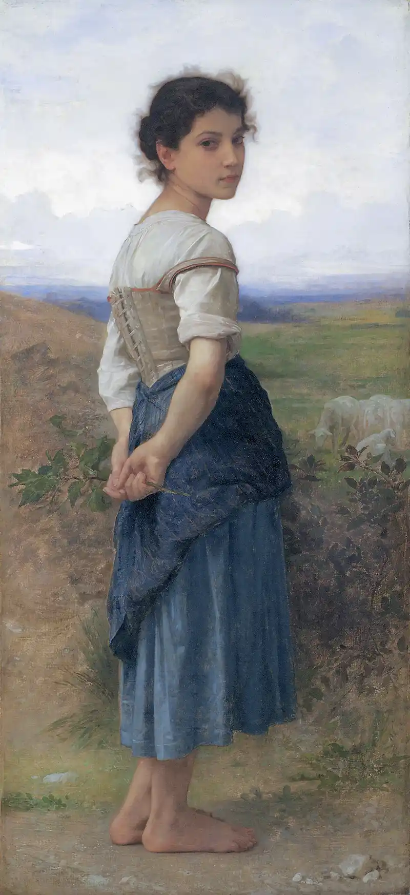 The young shepherdess